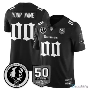 John Madden Thanksgiving Tampa Bay Buccaneers Football Jersey