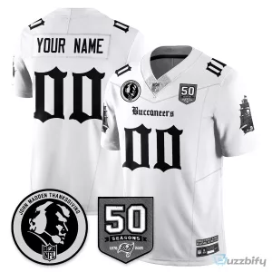 John Madden Thanksgiving Tampa Bay Buccaneers Football Jersey