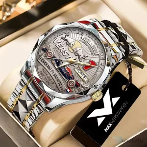 Max Verstappen Formula 1 Racing Champion Red Bull Luxury Quartz Watch