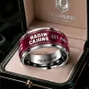 Louisiana Ragin' Cajuns NCAA Personalized Stainless Steel Ring