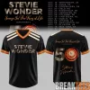 Stevie Wonder Songs In The Key Of Life 50th Anniversary Tour Football Jersey