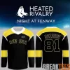 Boston Red Sox Ilya Rozanov Heated Rivalry Night at Fenway Hockey Jersey