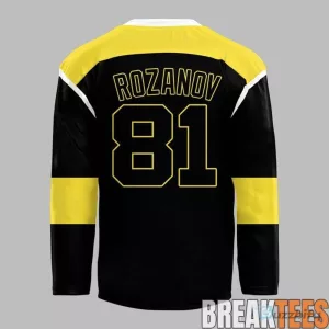 Boston Red Sox Ilya Rozanov Heated Rivalry Night at Fenway Hockey Jersey