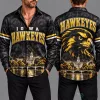 Iowa Hawkeyes University Cityscape Long Sleeve Button Up Shirt