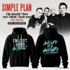 Simple Plan The Bigger Than You Think Tour 2026 Adult Nightmare Hoodie