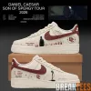 Daniel Caesar Son of Spergy Tour 2026 Custom Air Force One Shoes