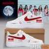 BABYMONSTER Moon Eclipse Custom White Sneakers