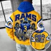 Los Angeles Rams Kam Curl Football Player Hoodie