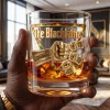 The Blackfather Personalized Whiskey Glass for Dad and Grandfather
