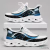 Carolina Panthers NFL Team Logo Stadium Design White Chunky Sneakers