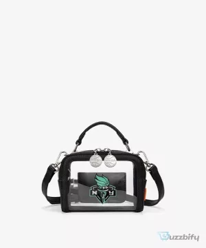 New York Liberty WNBA Basketball Team Clear Crossbody Bag