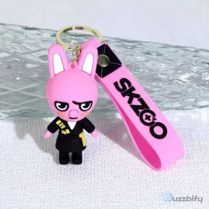 Stray Kids SKZOO Wolf Chan Character Keychain