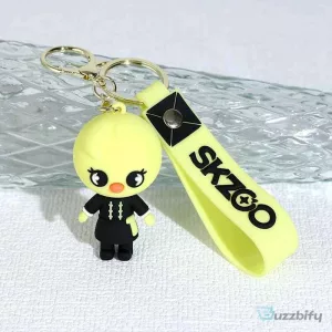 Stray Kids SKZOO Wolf Chan Character Keychain