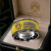 Borussia Dortmund Bundesliga Custom Name Engraved Ring