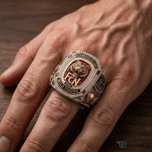 FC Nordsjaelland Wild Tigers Right to Dream Park Football Championship Ring