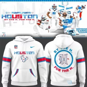 Houston Texans Football Rivalries White Pullover Hoodie