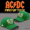 AC/DC Power Up Tour Notre Dame Football Green Cap Hat