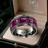 Burnley Football Club Personalized Engraved Ring