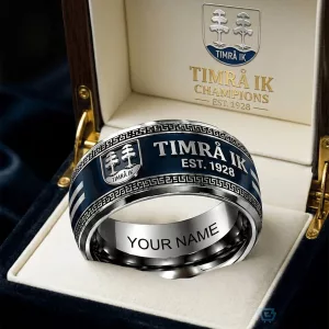 Timrå IK Champions Est 1928 Personalized Ring