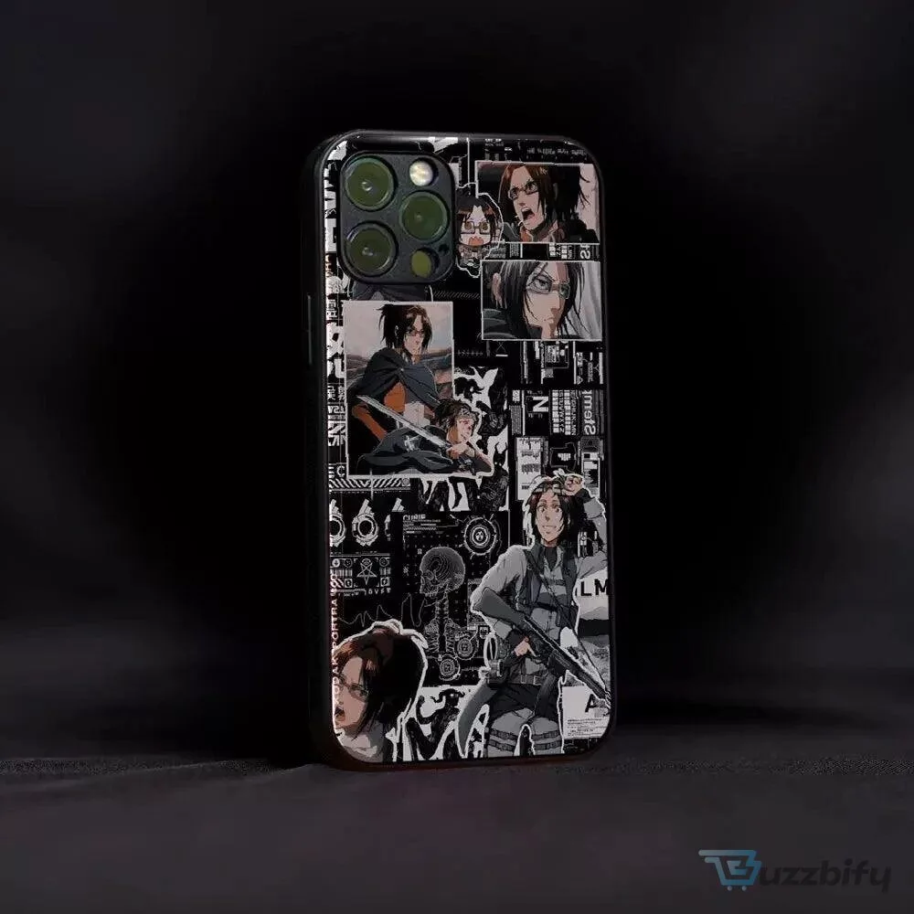Attack On Titan Hange Zoe Anime Character Phone Case
