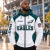 Philadelphia Eagles NFL Fan Gift Personalized Windbreaker Jacket