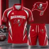 Tampa Bay Buccaneers NFL Football Team Polo Shirt and Shorts Set