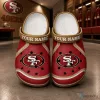 San Francisco 49ers Personalized Crocs Shoes