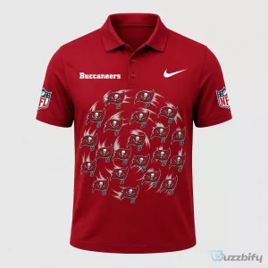Tampa Bay Buccaneers National Football League Men's Athletic Polo Shirt