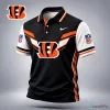 NFL Cincinnati Bengals Fan Polo Shirt for Football Enthusiasts