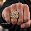 Minnesota Vikings Super Bowl Championship Ring Custom Name NFL Football Jewelry