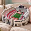 Ohio State Buckeyes Football Stadium Replica Plush Pillow