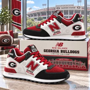 Georgia Bulldogs New Balance Limited Edition Sanford Stadium Sneakers