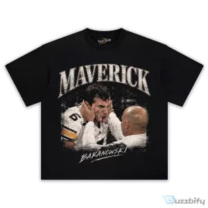 Maverick Baranowski American Football Player Vintage T-Shirt