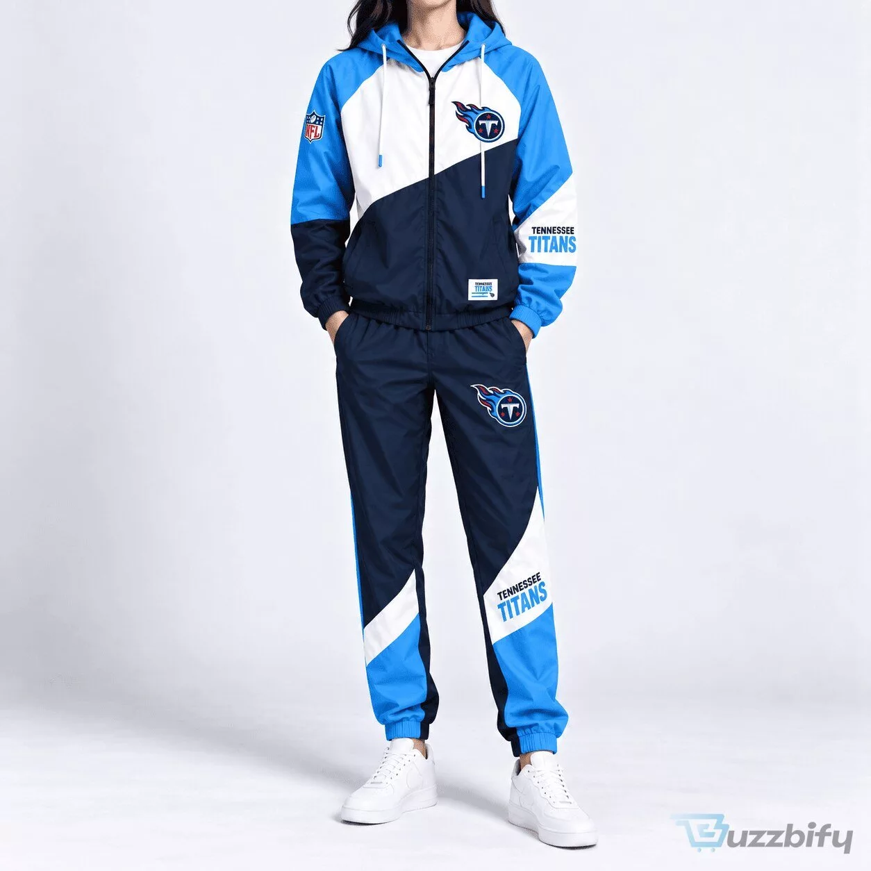 Tennessee Titans NFL Team Training Days Slash Tracksuit