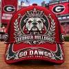Georgia Bulldogs Go Dawgs Crowned Bulldog Baseball Cap Hat