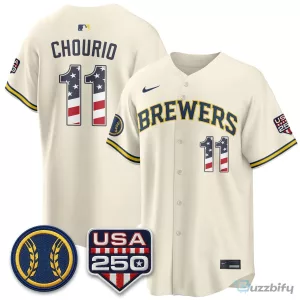 Christian Yelich Fourth of July Jersey for Milwaukee Brewers Supporters