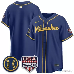 Christian Yelich Fourth of July Jersey for Milwaukee Brewers Supporters