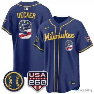 Christian Yelich Fourth of July Jersey for Milwaukee Brewers Supporters