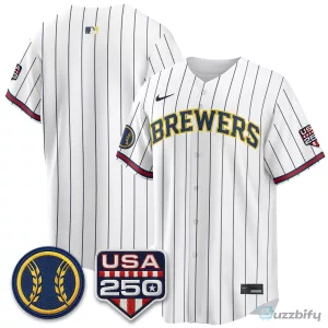 Christian Yelich Fourth of July Jersey for Milwaukee Brewers Supporters
