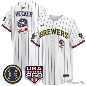 Christian Yelich Fourth of July Jersey for Milwaukee Brewers Supporters