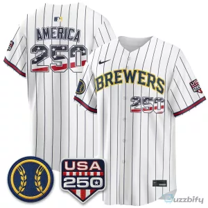 Christian Yelich Fourth of July Jersey for Milwaukee Brewers Supporters