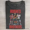 Jack Hughes Brothers Hockey Player Fan Apparel T-Shirt