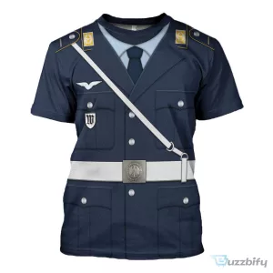 World War II West German Luftwaffe Wachbataillon Gefreiter Costume Hoodie