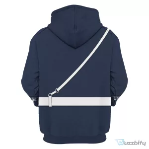 World War II West German Luftwaffe Wachbataillon Gefreiter Costume Hoodie