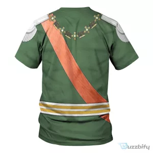 Kaiser Wilhelm II Imperial German Uniform Historical Cosplay Hoodie and Pants Set