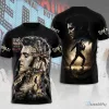 Elvis Presley The King of Rock and Roll Graceland Concert Black T-Shirt