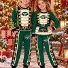 New York Jets Christmas Nutcracker Holiday Matching Kids Pajamas Set