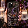 Personalized Witch Hat Halloween Floral Design Phone Case for iPhone