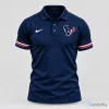 Houston Texans NFL Football Team Navy Blue Performance Polo Shirt