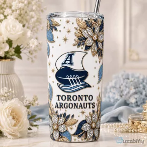 Toronto Argonauts Football Team Stainless Steel Insulated Tumbler
